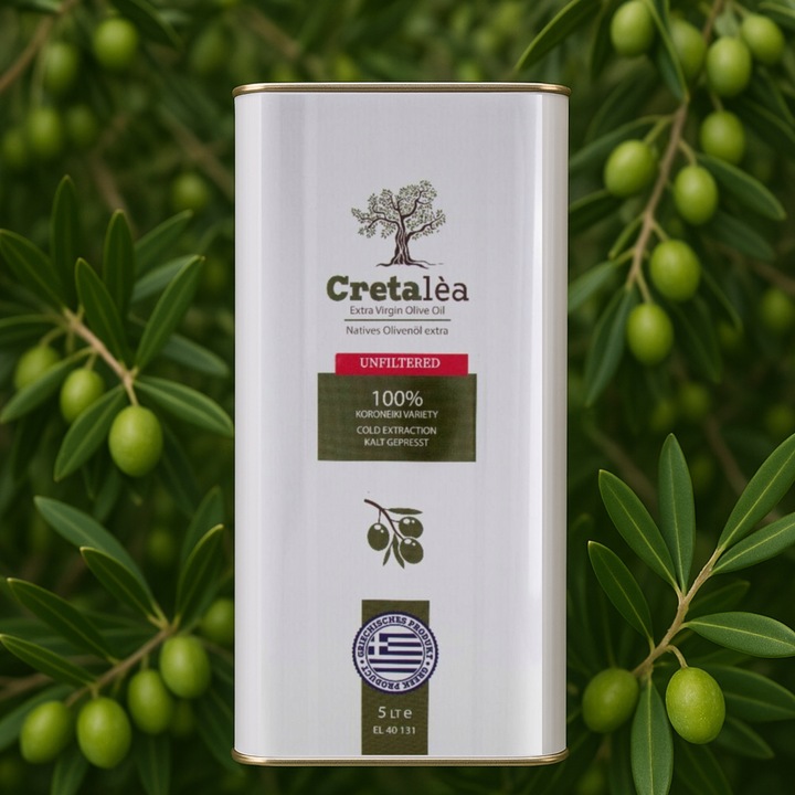 OLIWA Z OLIWEK EXTRA VIRGIN 5L GRECKA NIEFILTROWANA + BUTELKA 250ML GRATIS