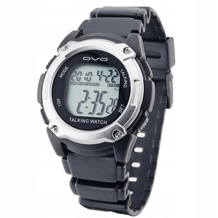 Zegarek mówący po polsku głośno i wyraźnie