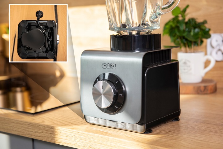 Blender kielichowy szklany 1200W First Austria