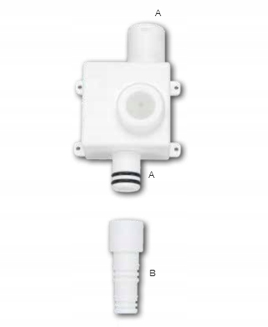 Syfon do skroplin pionowy-poziomy