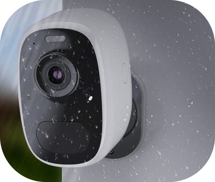 KAMERA NA BATERIE BEZPRZEWODOWA AUDIO IP WIFI 3MPX DWUSTRONNE AUDIO SLOT SD