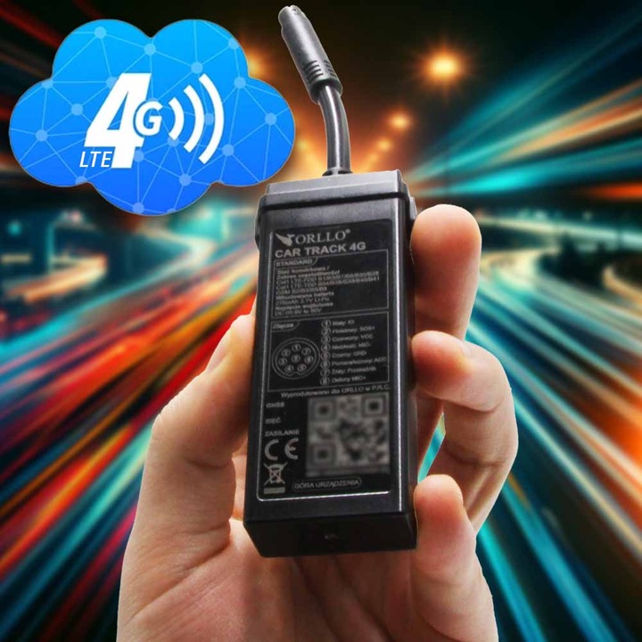 Nadajnik Lokalizator Samochodowy GPS do Samochodu ORLLO CAR TRACK 4G