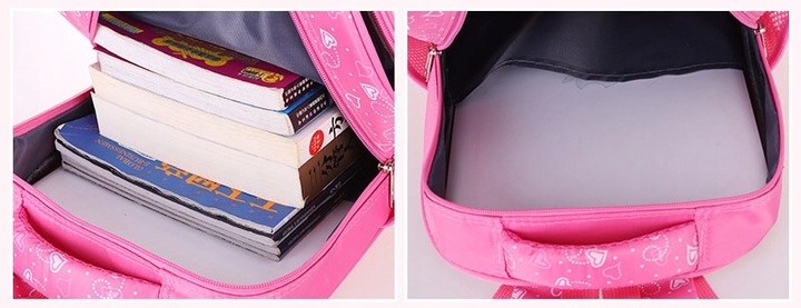 Plecak szkolny FROZEN dla dziewczynki solidny A4 KRAINA LODU mocny lekki