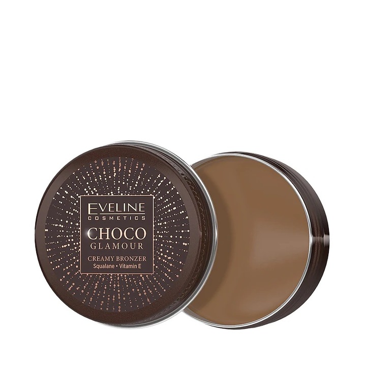 Bronzer w kremie eveline Choco Glamour Witamina E 01