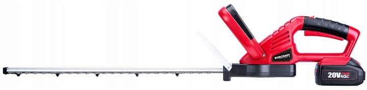 NOŻYCE DO ŻYWOPŁOTU AKUMULATOROWE DO KRZEWÓW GAŁĘZI SEKATOR 510MM WORCRAFT