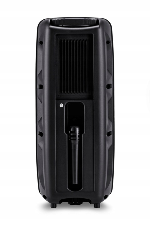 MOCNA KOLUMNA GŁOŚNIKOWA 600W PRZENOŚNA BLUETOOTH USB SD + MIKROFON