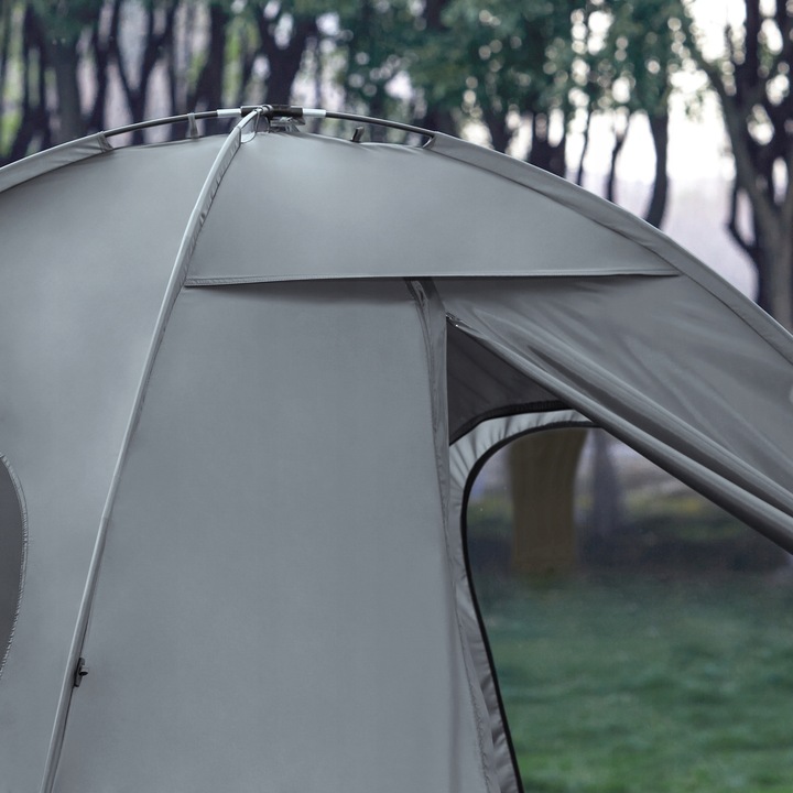 SoBuy Namiot Wodoodporny Leżak 1 Osoby Kempingowy Turystyczny OGS32-HG