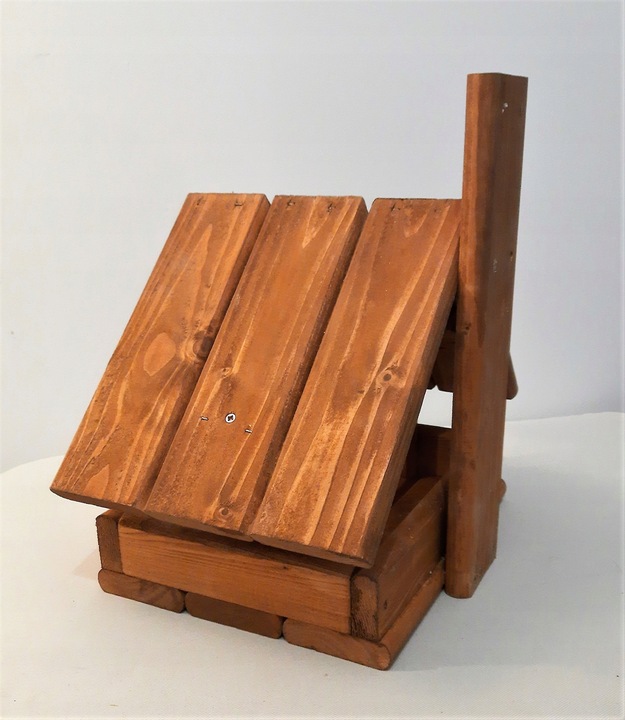 karmnik dla ptaków karmik drewniany impregnowany