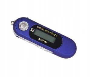 Odtwarzacz MP3 8GB Pendrive NIEBIESKI