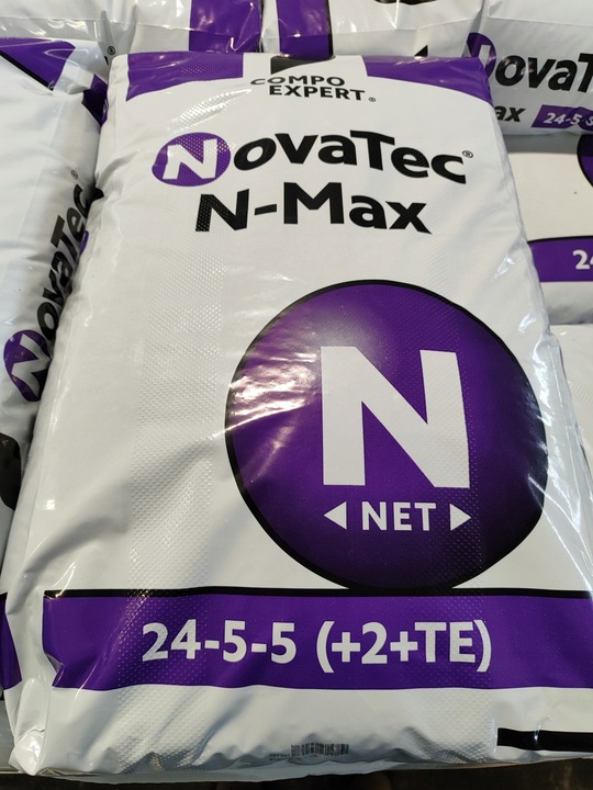 NAWÓZ COMPO N-MAX 25 KG 24-5-5 (+2+TE) NOVATEC do Traw trawy trawników