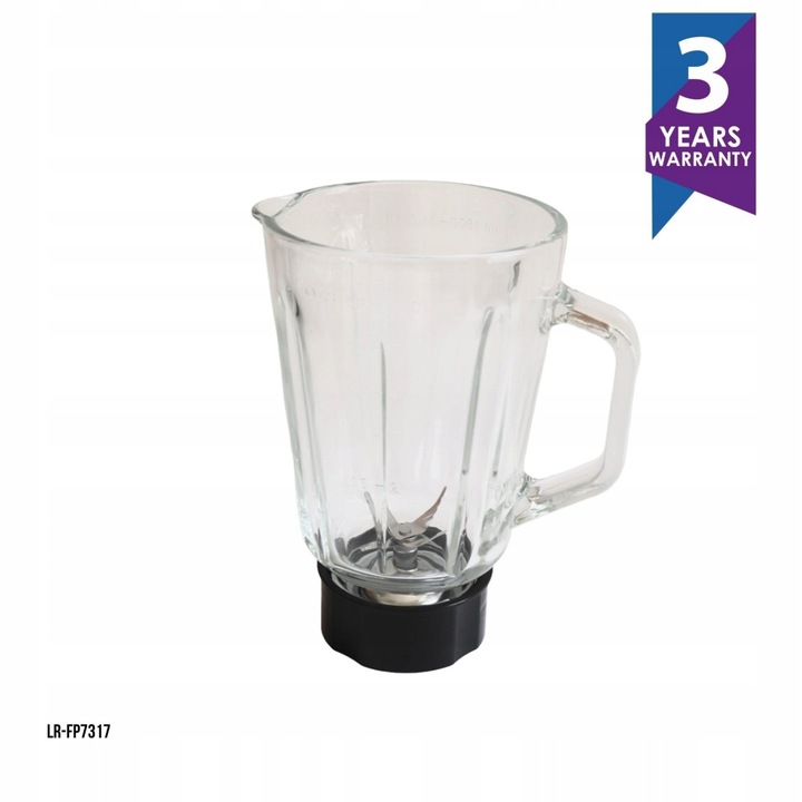 Wydajny blender stacjonarny LARETTI LR-FP7317 (Smeg, Ravanson, Miele)