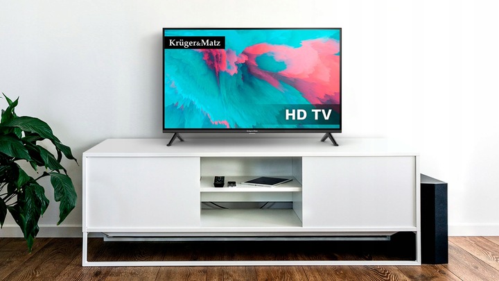 Telewizor 32'' Kruger&Matz HD 2xHDMI USB DVB-T2 H.265 HEVC