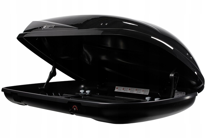 BOX DACHOWY BAGAŻNIK MODULA BELUGA 460L MOCS0328 CZARNY POŁYSK