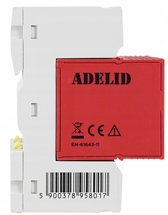 OGRANICZNIK OCHRONNIK PRZEPIĘĆ PRZEPIĘCIOWY B+C+D 4P 3-FAZ