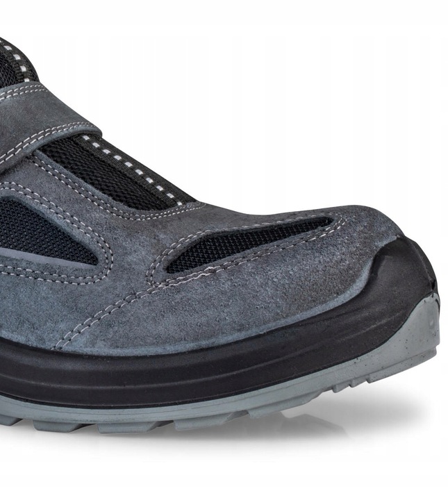 BUTY ROBOCZE PÓŁBUTY LEKKIE PODNOSKIEM BLACHĄ BHP Swolx X12 R. 43+ WKŁADKA