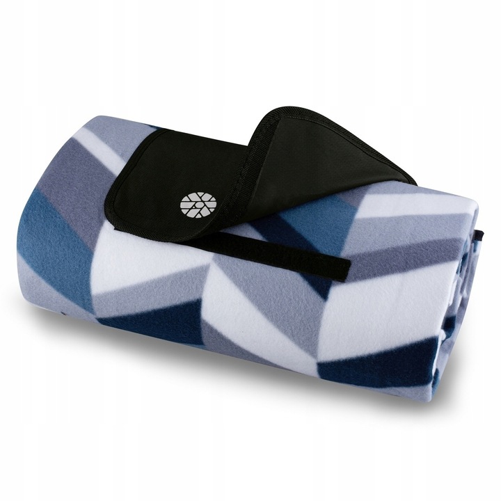 MATA plażowa KOC PIKNIKOWY z izolacją GEOMETRYCZNY DUŻA Tadar 200 x 200cm