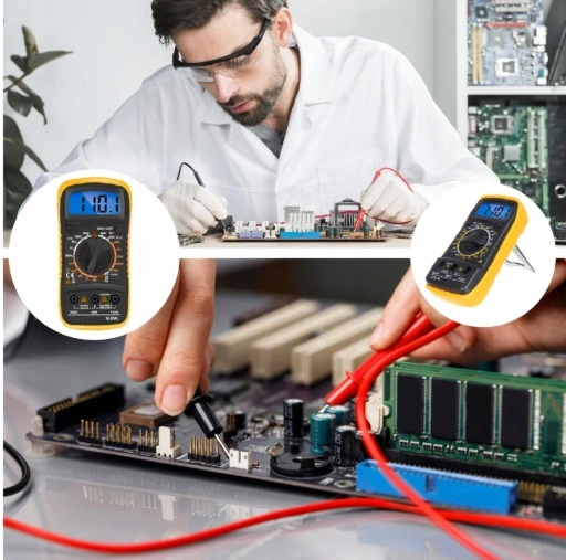 Lutownica ZESTAW NARZĘDZI Multimetr 40 ELEMENTÓW SOLIDNY + GRATIS HAMAK