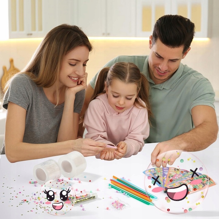 2 rolki ZESTAW DIY DO ROBIENIA DUŻYCH BANIEK DLA DZIECI 3M Taśma NANO