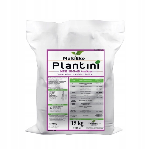 Nawóz krystaliczny potas NPK 10-5-40 + MIKRO 3kg