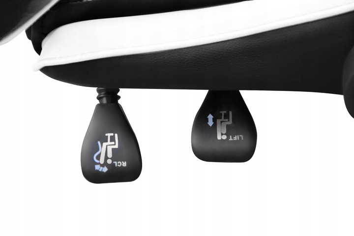 FOTEL gamingowy z MASAŻEM pleców KOMPUTEROWY OBROTOWY dla gracza +podnóżek!