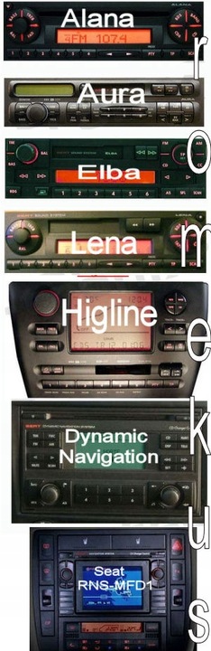 Interfejs Bluetooth Audio in Audi VW Skoda Seat