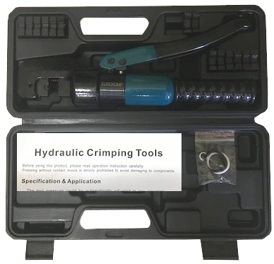 ZACISKARKA HYDRAULICZNA PRASKA DO KABLI PRZEWODÓW MATRYCE 4-70 MM