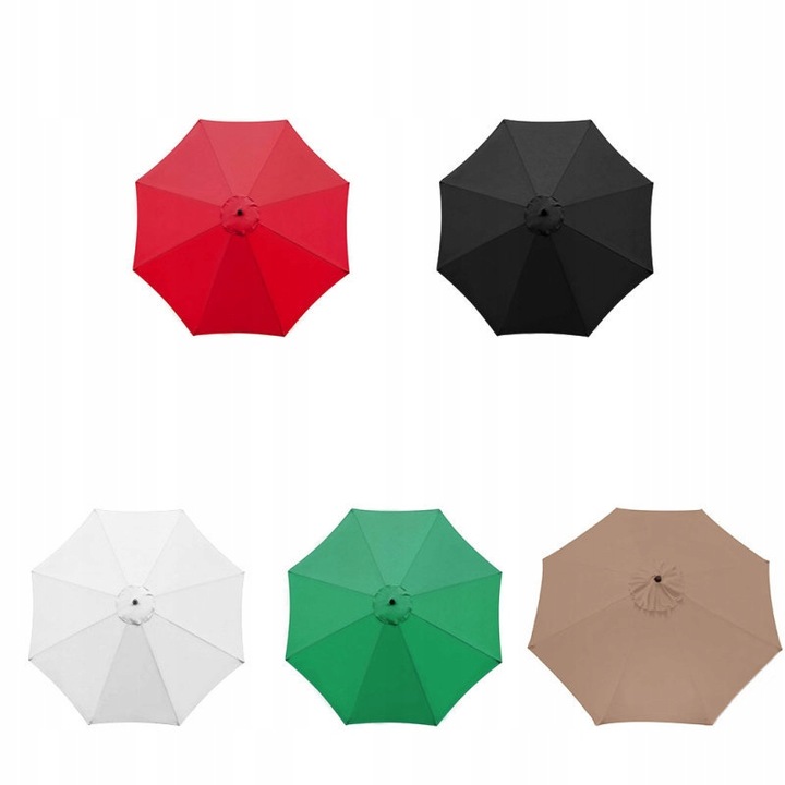 Poszycie Wymienne Materiał Parasol Ogrodowy 6 segmentó 270 Cm