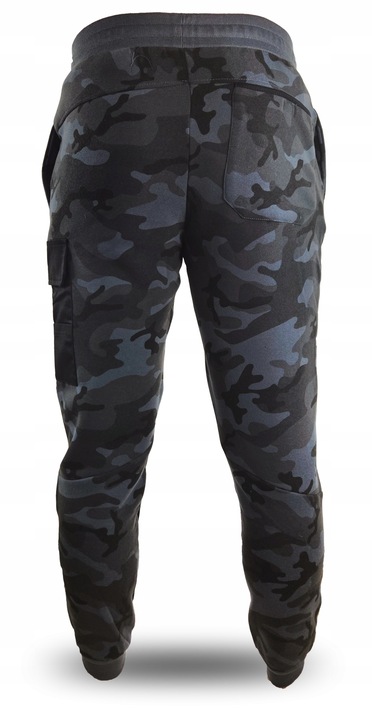 Lekkie Spodnie robocze DRESOWE nakolanniki odblaski DRESY WZMACNIONE bhp