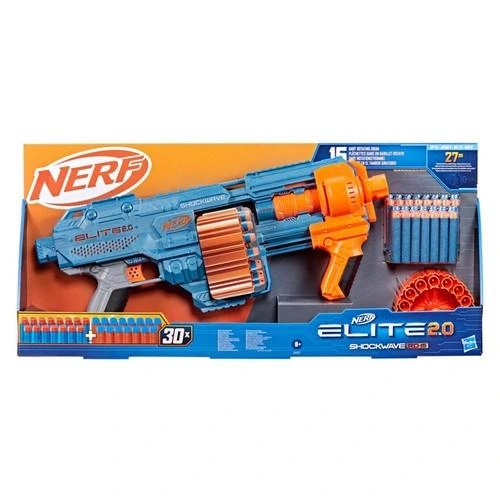 PISTOLET NERF KARABIN ELITE 2.0 KARABIN SHOCKWAVE RD-15 E9527 + 30 STRZAŁEK
