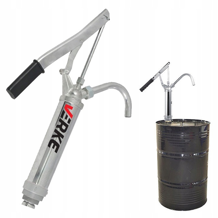 POMPA DO OLEJU RĘCZNA BECZKOWA DO BECZKI POMPKA TŁOKOWA PALIWA ON DIESEL