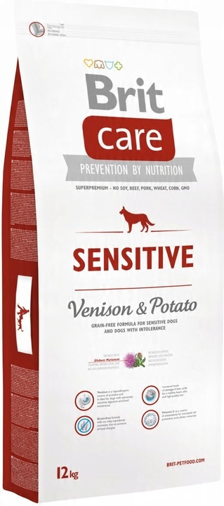 BRIT CARE Grain-free Sensitive Venison 12kg