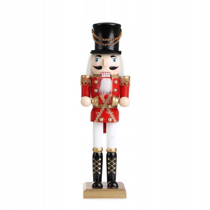 Figurka dekoracja świąteczna NUTCRACKER dziadek do orzechów 30 cm HOMLA