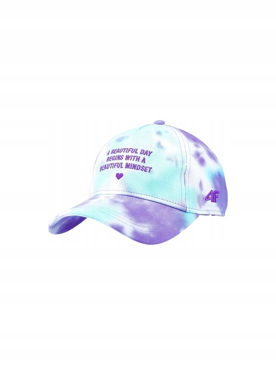 CZAPKA Z DASZKIEM 4F DZIECIĘCA DZIEWCZĘCA BEJSBOLÓWKA BAWEŁNA UNIWERSALNA