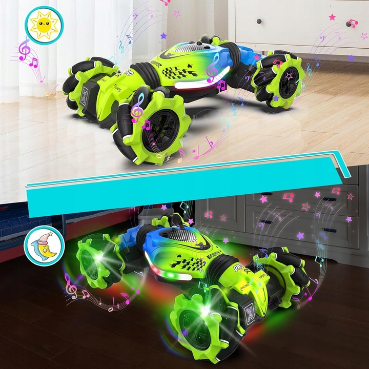 SAMOCHÓD ZDALNIE STEROWANY GESTAMI RĘKĄ AUTO TWISTER STUNT DRIFT 4X4 360°