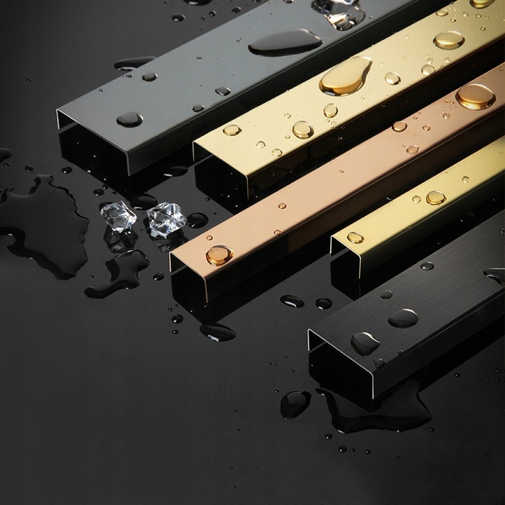 LISTWA ZŁOTA DEKORACYJNA DO PŁYTEK C 2cm x 270cm GOLD