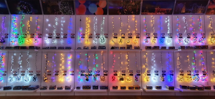 LAMPKI CHOINKOWE 400 LED TIMER STEROWANIE PILOTEM NA CHOINKĘ CHOINKA