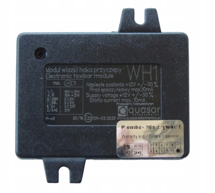 MODUŁ 7 PIN+WIĄZKA 7P do AUDI A4 B6 B7 B8 B9 DO HAK HOLOWNICZY
