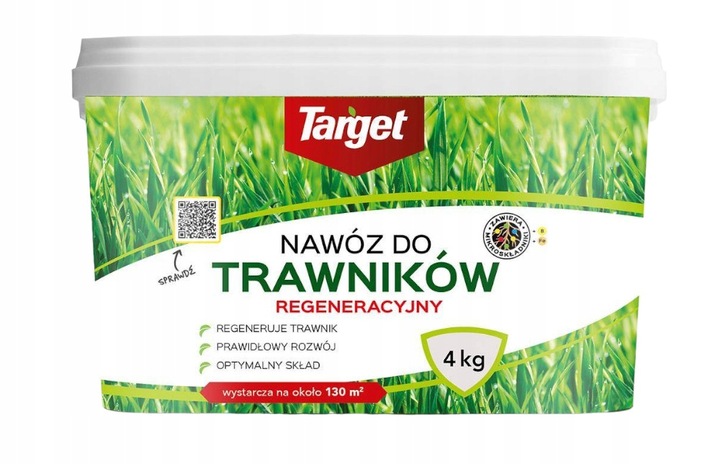 TARGET DO TRAWNIKÓW REGENERACJA 4kg NAWÓZ TRAWNIK