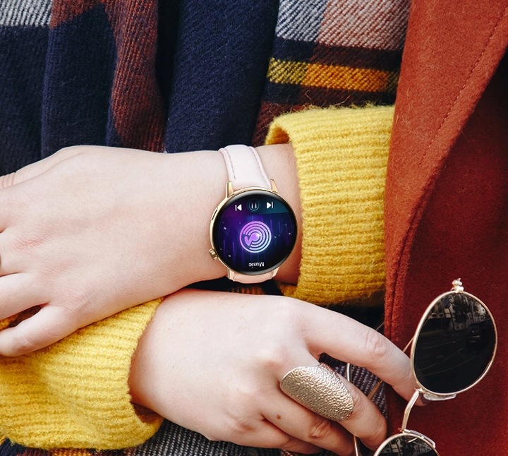 ZEGAREK DLA DZIEWCZYNKI NA PREZENT 2 PASKI ELEKTRONICZNY SMARTWATCH POLSKI