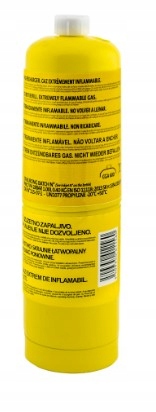 BUTLA Z GAZEM NABÓJ WKŁAD GAS PRO 400 g GWINT 1" - CASTOLIN 757038 MAP