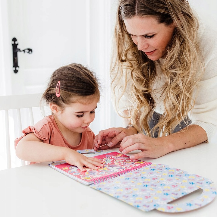 Totum zestaw kreatywny plastyczny dla dziewczynki Jednorożec do rysowania