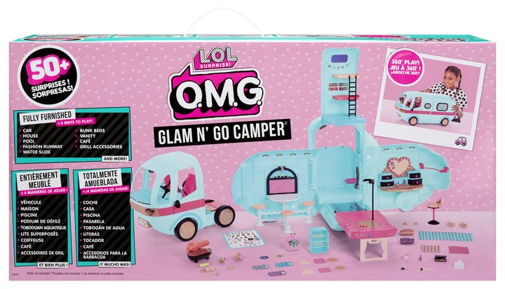 Kamper LOL Surprise Glam N' Go Camper 502500
