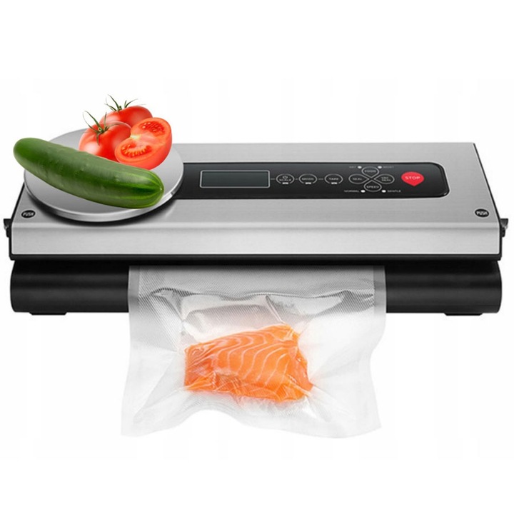 ZGRZEWARKA PAKOWARKA PRÓŻNIOWA DO FOLII DO ŻYWNOŚCI WORKÓW + GRATIS 5xWORKI