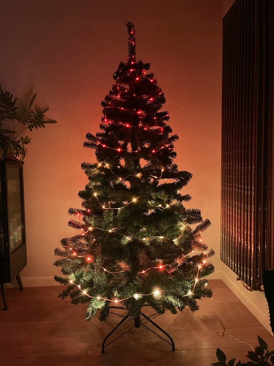 INTELIGENTNE Lampki Choinkowe 100LED SMART FLASH Bluetooth App PILOT - 10m