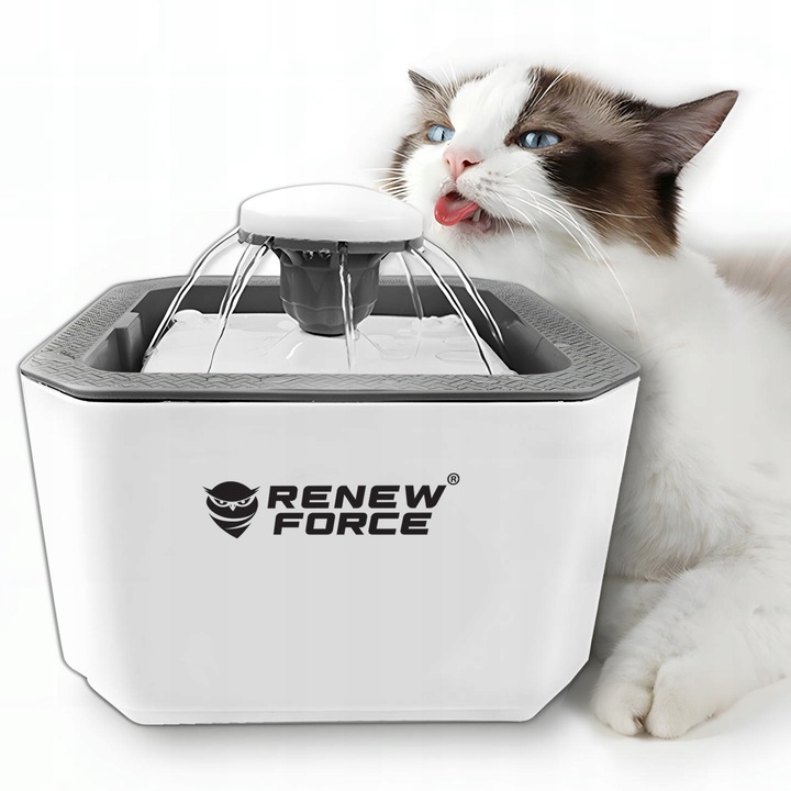 POIDEŁKO FONTANNA AUTOMATYCZNA DLA KOTA PSA ZWIERZĄT POIDŁO MISKA 2,5L