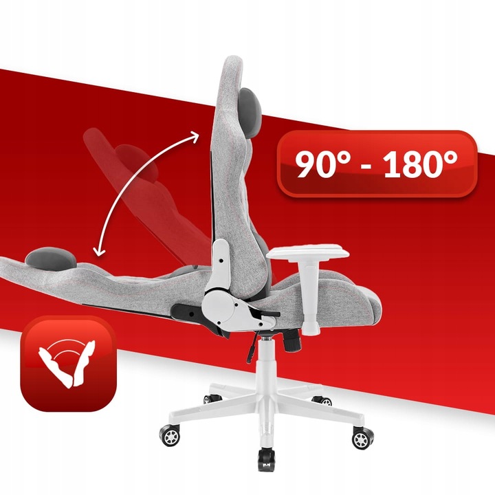 FOTEL GAMINGOWY DLA GRACZA BIUROWY HELL'S