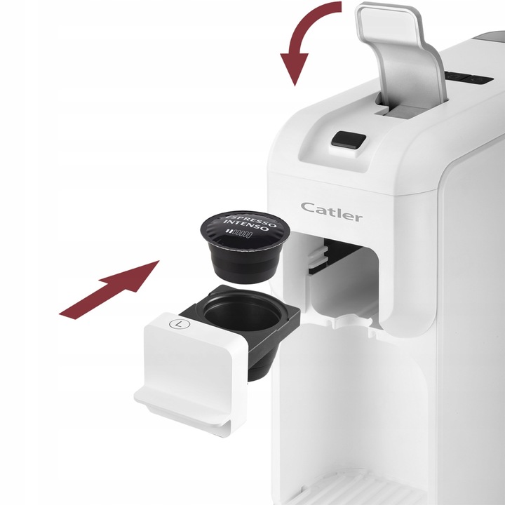 Ekspres do Kawy na Kapsułki Catler Porto ES 702 W 3 Rodzaje Kapsułek 15 Bar