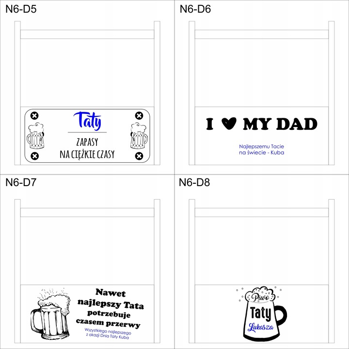 SKRZYNKA na PIWO nosidło prezent urodziny GRAWER!!