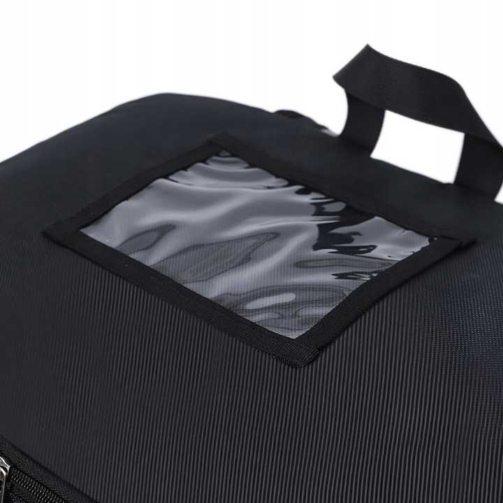 PLECAK TERMICZNY DUŻY DOSTAWCZY IDEALNY NA UBER EATS, GLOVO czarny 35L