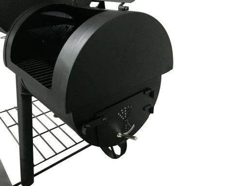 SOLIDNY GRILL WĘGLOWY ELFUEGO EDMONTON Z WĘDZARNIĄ